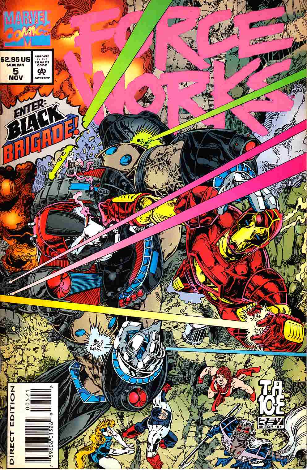 Force Works #5 [Marvel Comic] THUMBNAIL