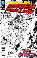 Forever Evil Rogues Rebellion #2 B&W Incentive Cover [Comic] THUMBNAIL