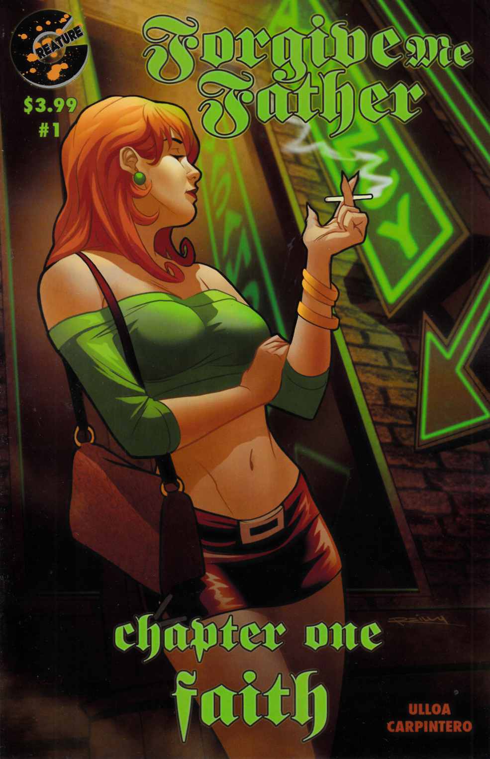 Forgive Me Father #1 [Creature Comic] LARGE