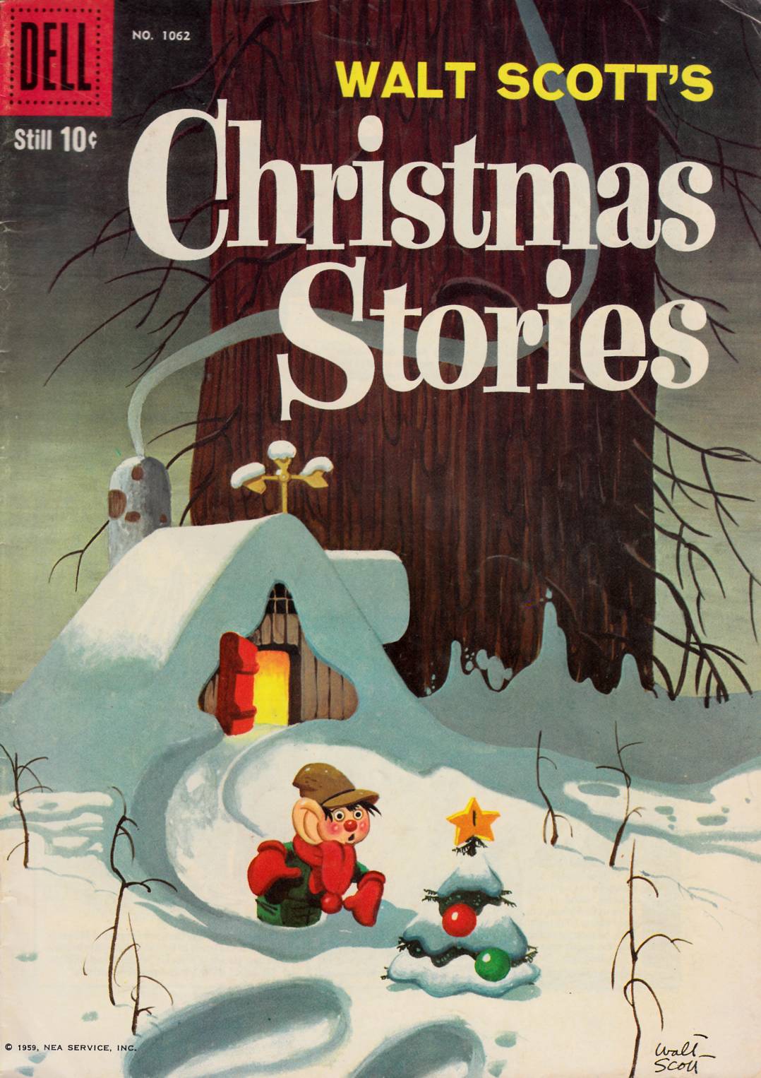 Four Color Comics #1062 (Christmas Stories) [Dell Comic] THUMBNAIL