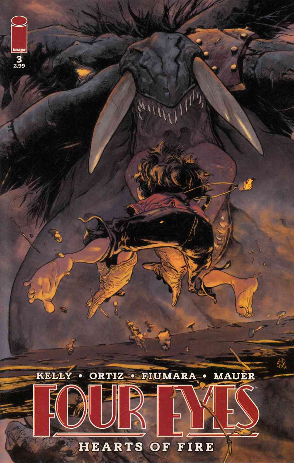 Four Eyes Hearts of Fire #3 [Image Comic] THUMBNAIL