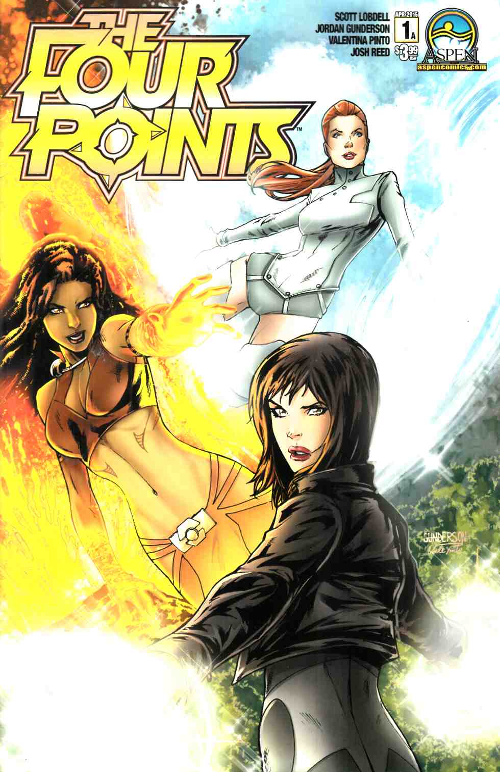 Four Points #1 Cover A [Aspen Comic] THUMBNAIL