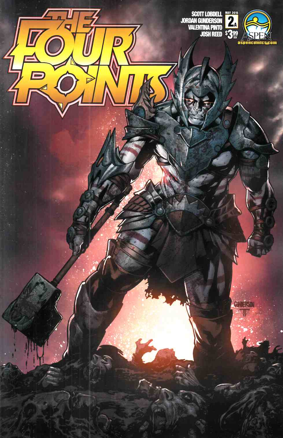 Four Points #2 Cover A [Aspen Comic] THUMBNAIL