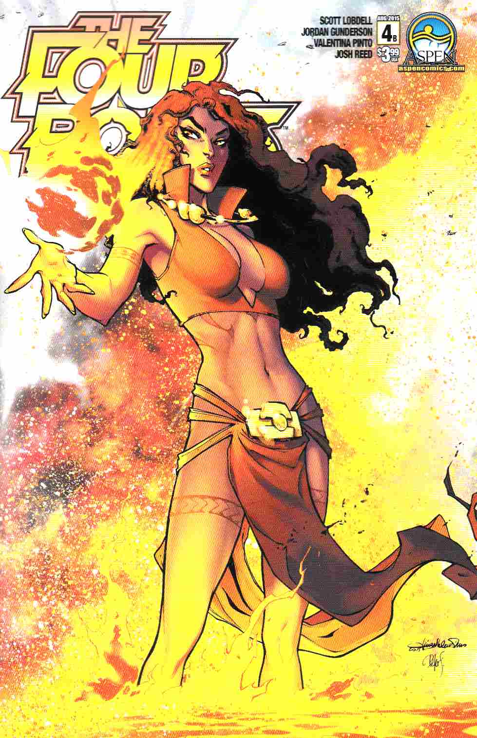 Four Points #4 Cover B [Aspen Comic] THUMBNAIL