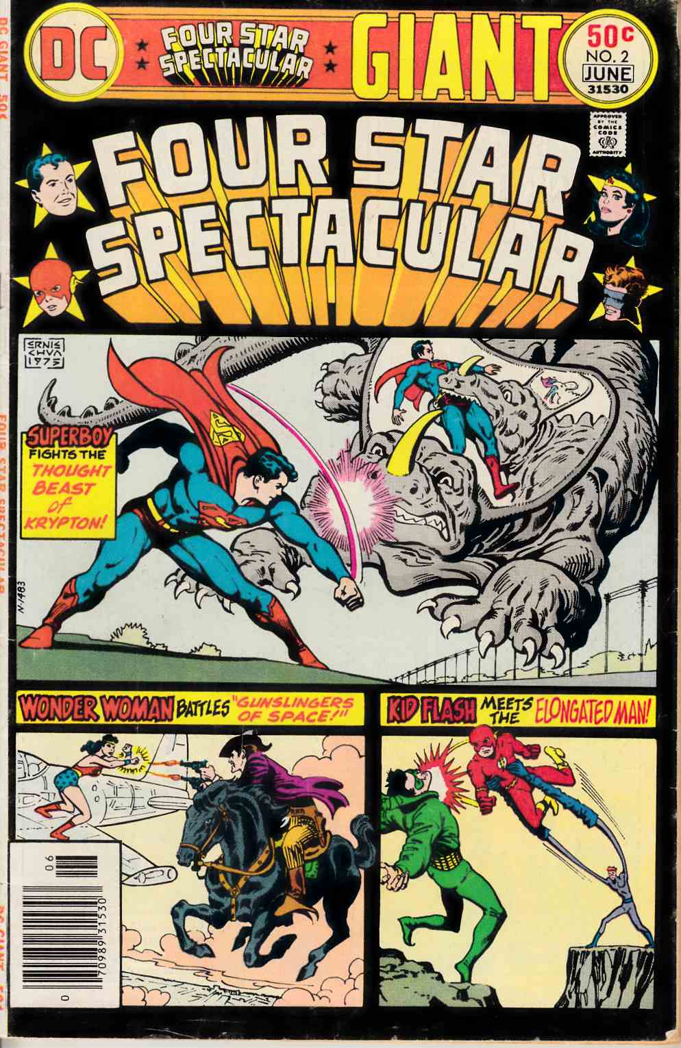 Four Star Spectacular #2 Very Good (4.0) [DC Comic] THUMBNAIL