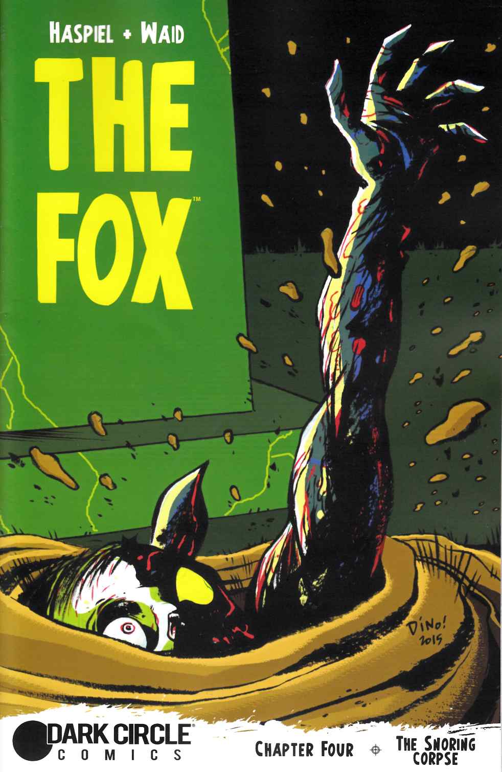 Fox #4 Haspiel Cover [Archie Comic] THUMBNAIL