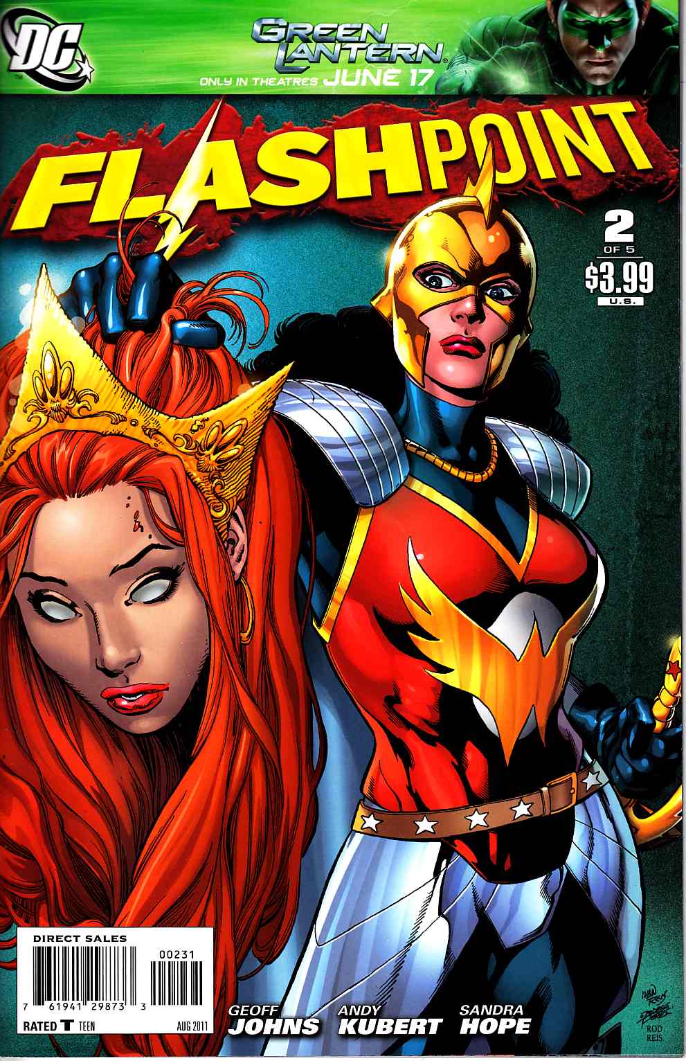 Flashpoint #2 Reis Variant Cover Near Mint (9.4) [DC Comic] THUMBNAIL