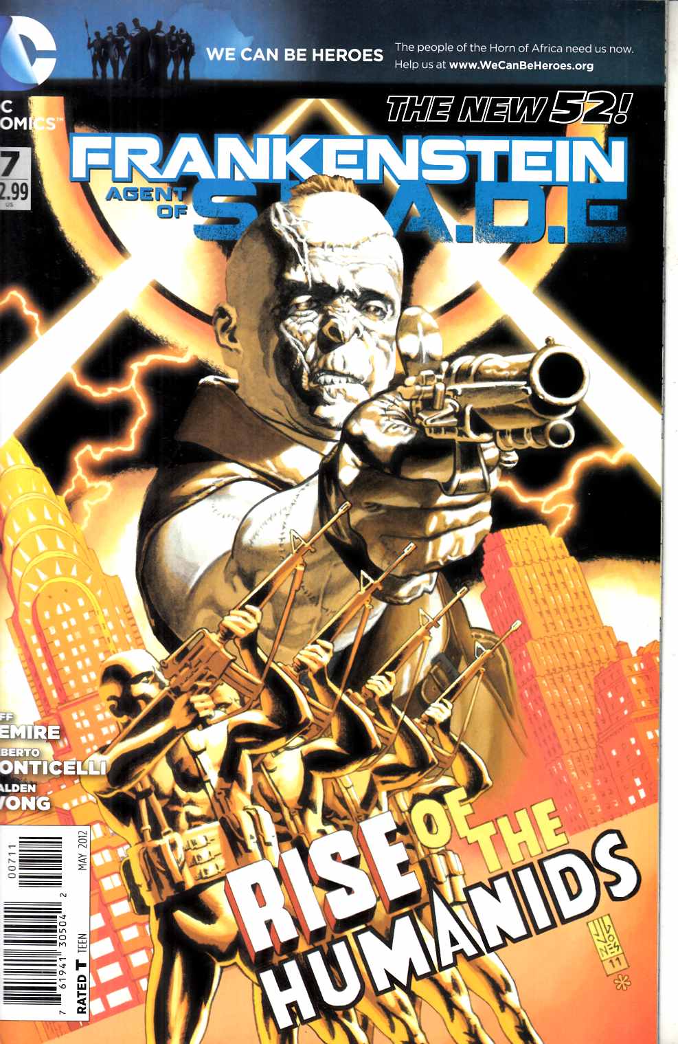 Frankenstein Agent of SHADE #7 Very Fine (8.0) [DC Comic] LARGE