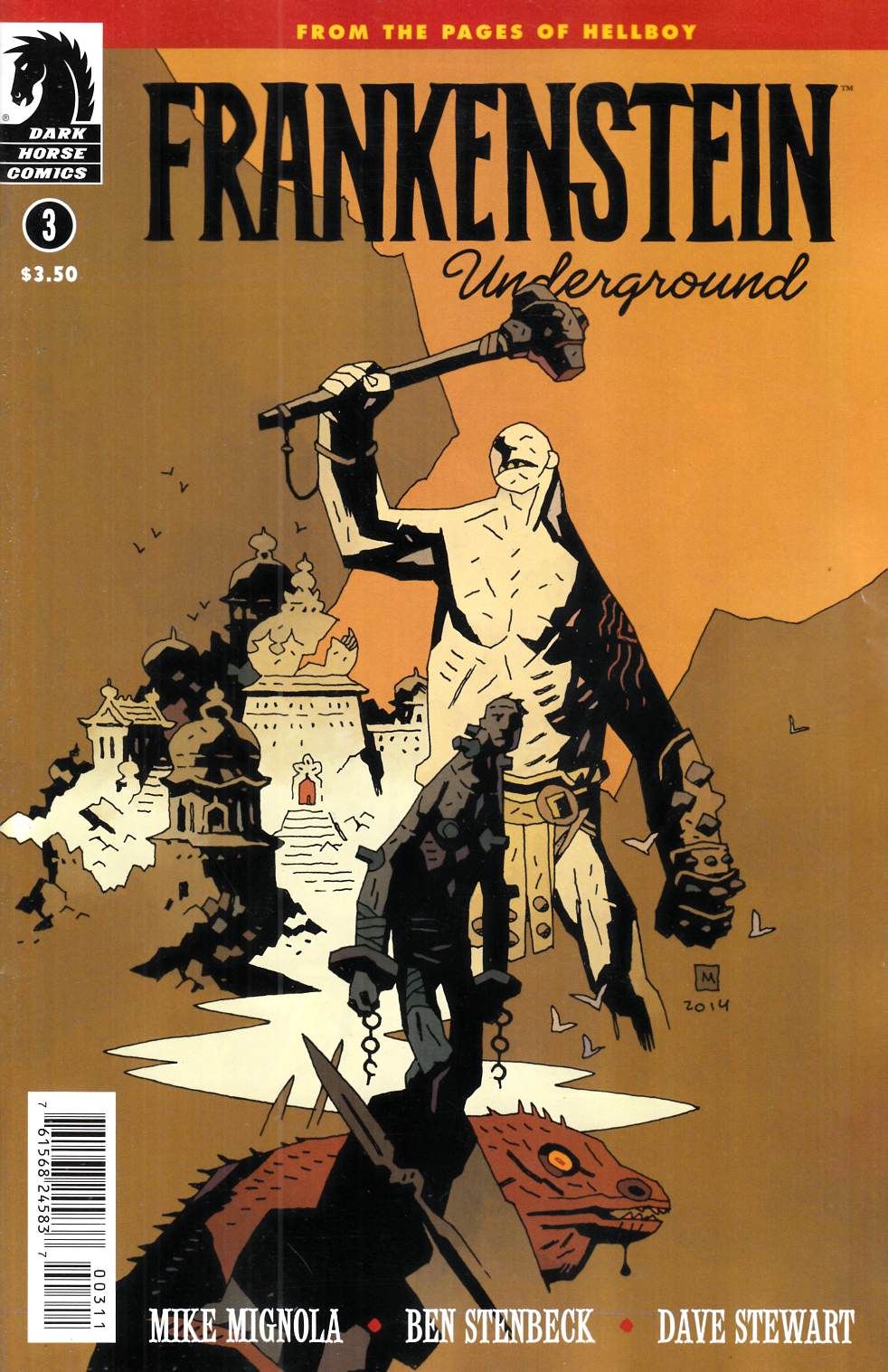 Frankenstein Underground #3 Near Mint (9.4) [Dark Horse Comic] THUMBNAIL