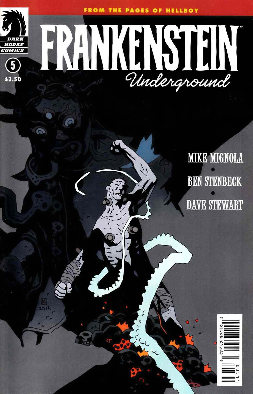 Frankenstein Underground #5 Near Mint (9.4) [Dark Horse Comic] THUMBNAIL