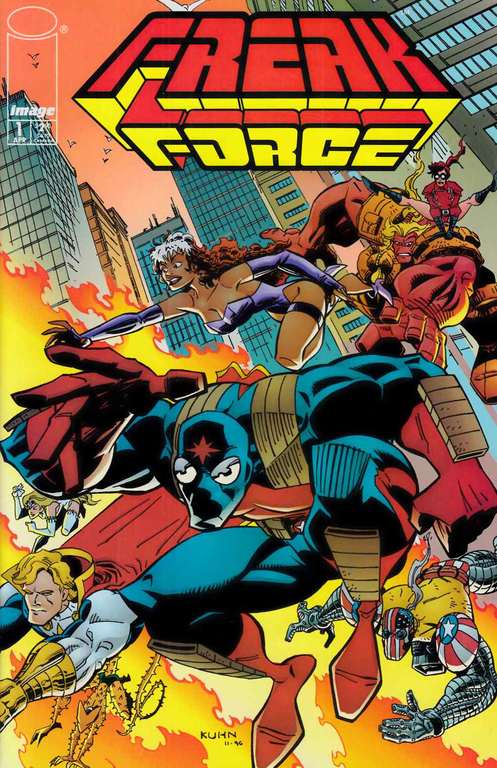 Freak Force #1 Very Fine (8.0) [Image Comic] LARGE