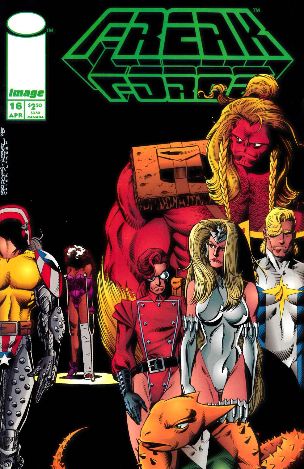 Freak Force #16 Near Mint Minus (9.2) [Image Comic] LARGE