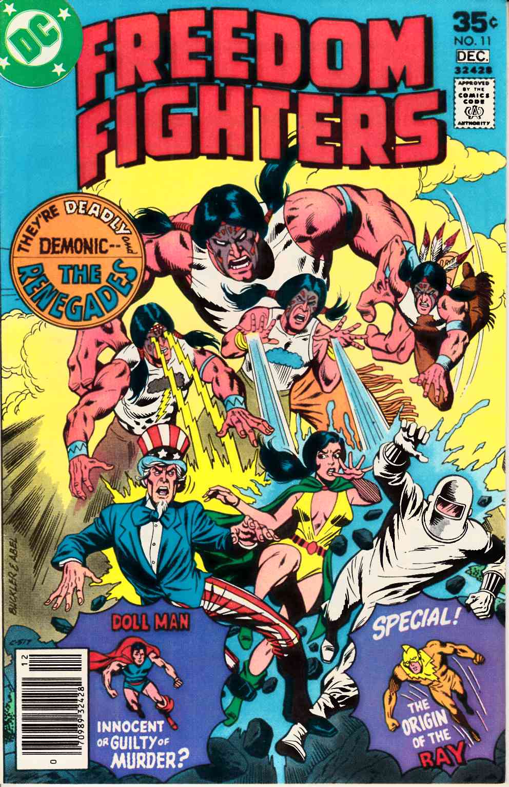 Freedom Fighters #11 Very Fine Plus (8.5) [DC Comic] THUMBNAIL