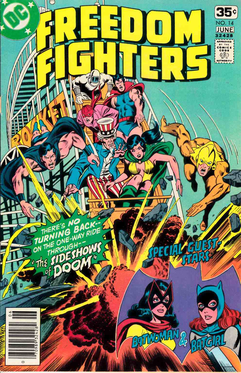Freedom Fighters #14 Good/Very Good (3.0) [DC Comic] LARGE