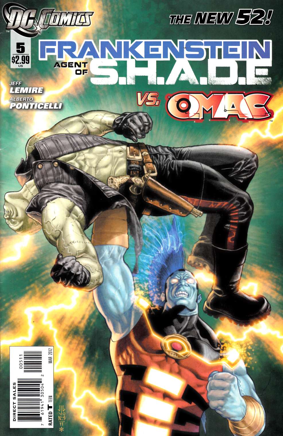 Frankenstein Agent of SHADE #5 Very Fine (8.0) [DC Comic] LARGE