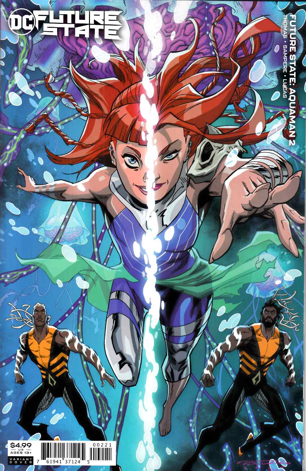 Future State Aquaman #2 Randolph Variant Cover Near Mint (9.4) [DC Comic] THUMBNAIL