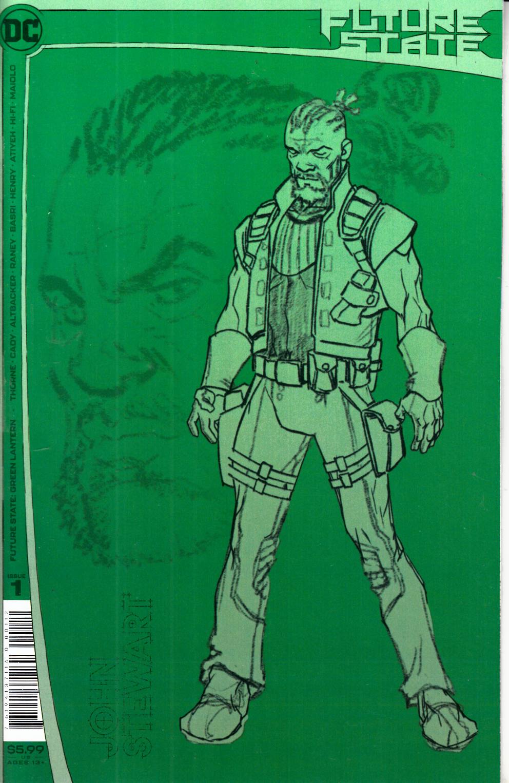 Future State Green Lantern #1 Second Printing Near Mint (9.4) [DC Comic] LARGE