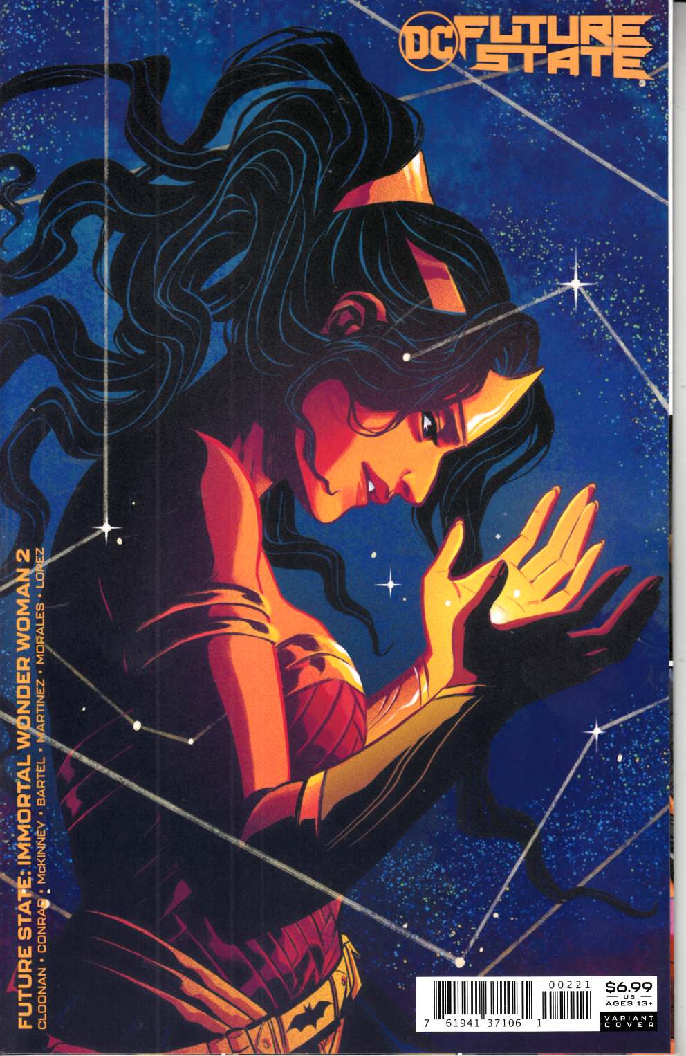 Future State Immortal Wonder Woman #2 Cloonan Variant Cover Near Mint (9.4) [DC Comic] LARGE