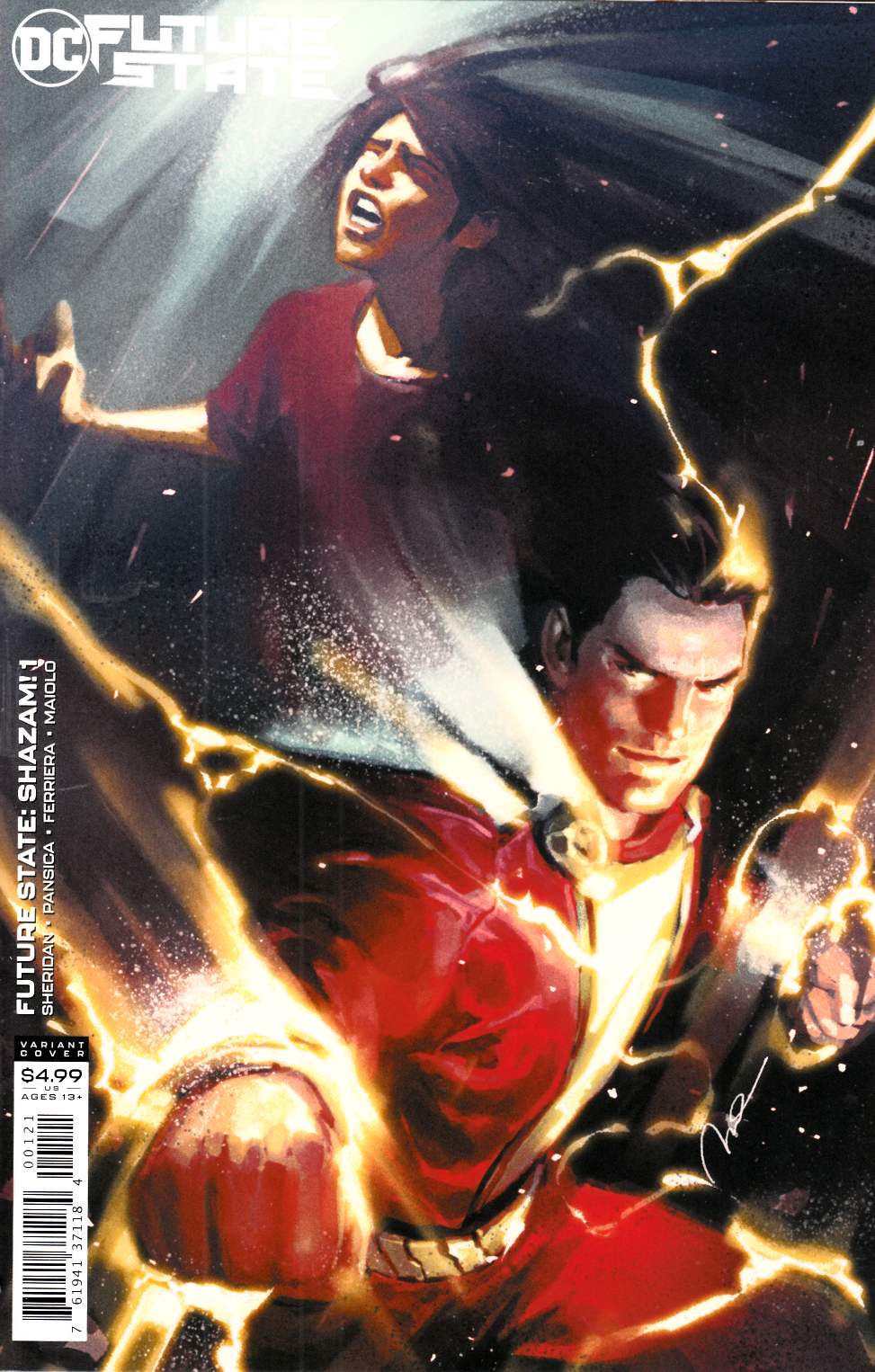 Future State Shazam #1 Parel Variant Cover Near Mint (9.4) [DC Comic] LARGE