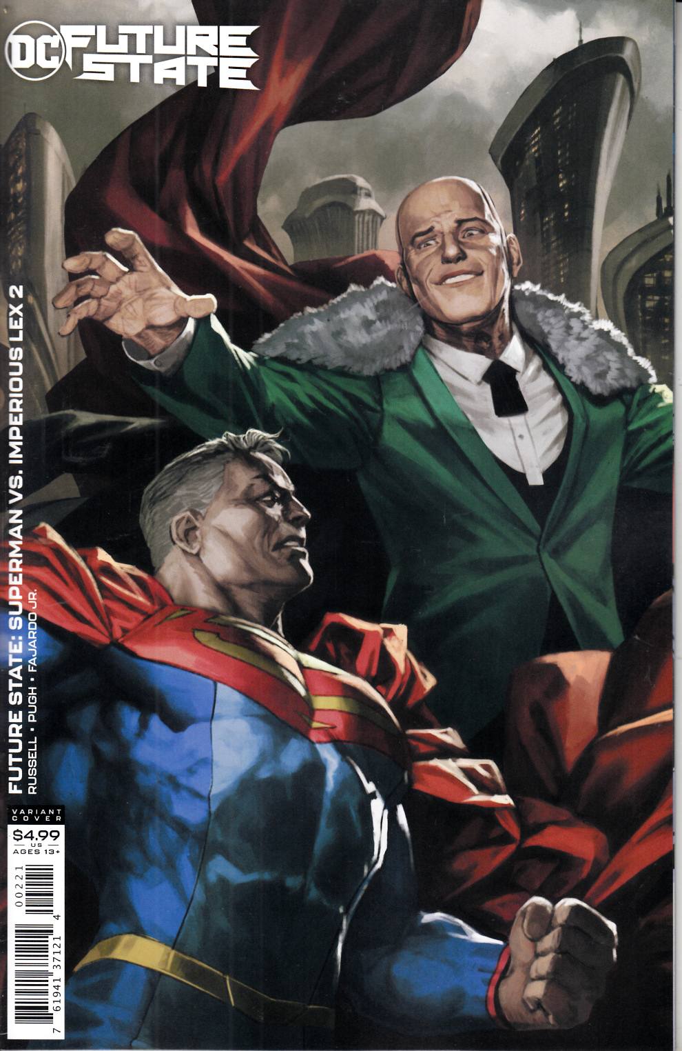 Future State Superman vs Imperious Lex #2 Skan Variant Cover Near Mint (9.4) [DC Comic] LARGE