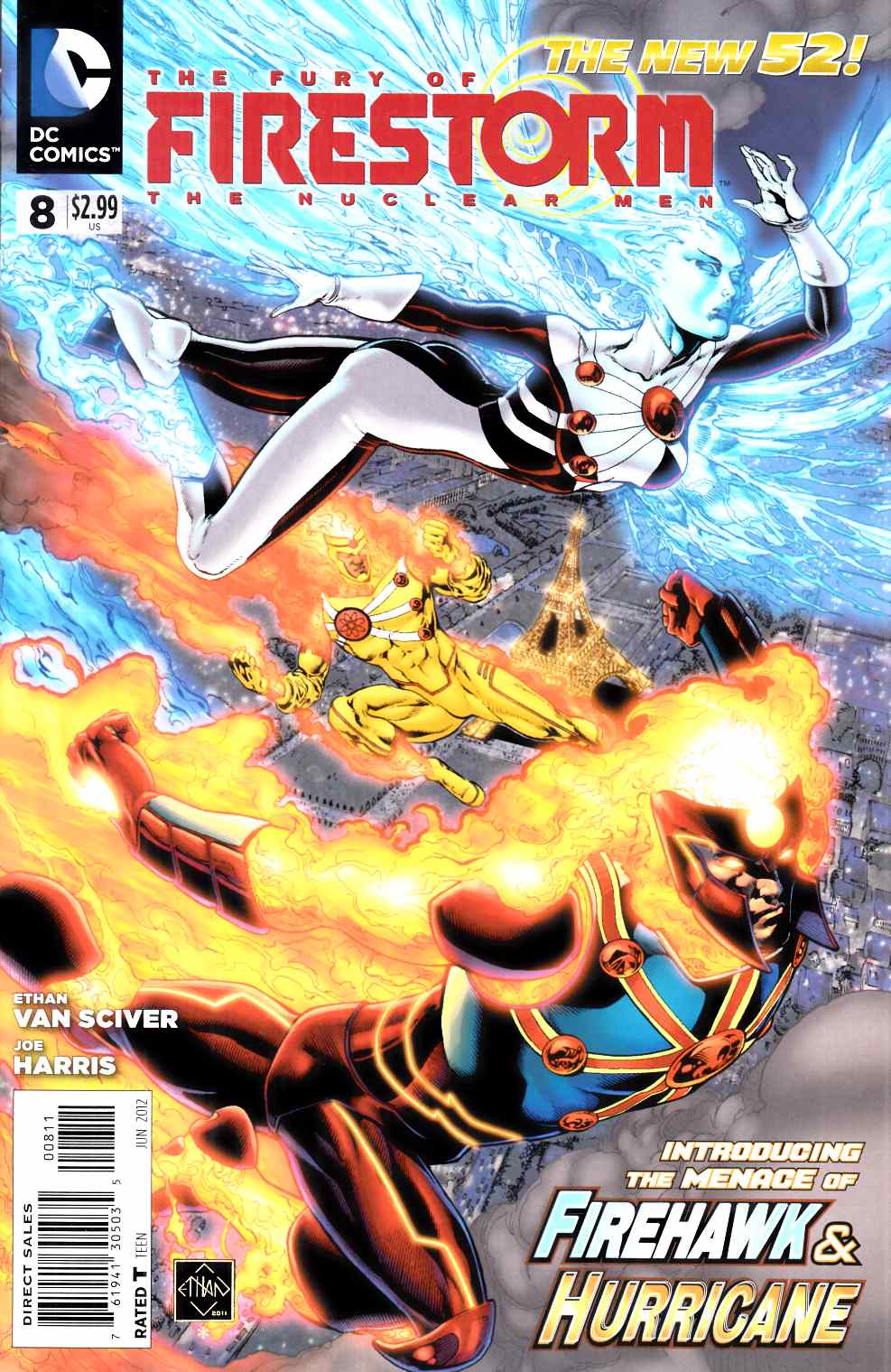 Fury of Firestorm the Nuclear Men #8 Very Fine (8.0) [DC Comic] LARGE