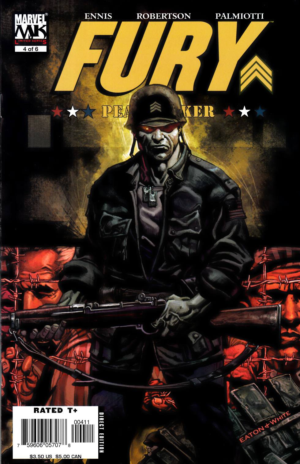 Fury Peacemaker #4 Very Fine (8.0) [Marvel Comic] THUMBNAIL