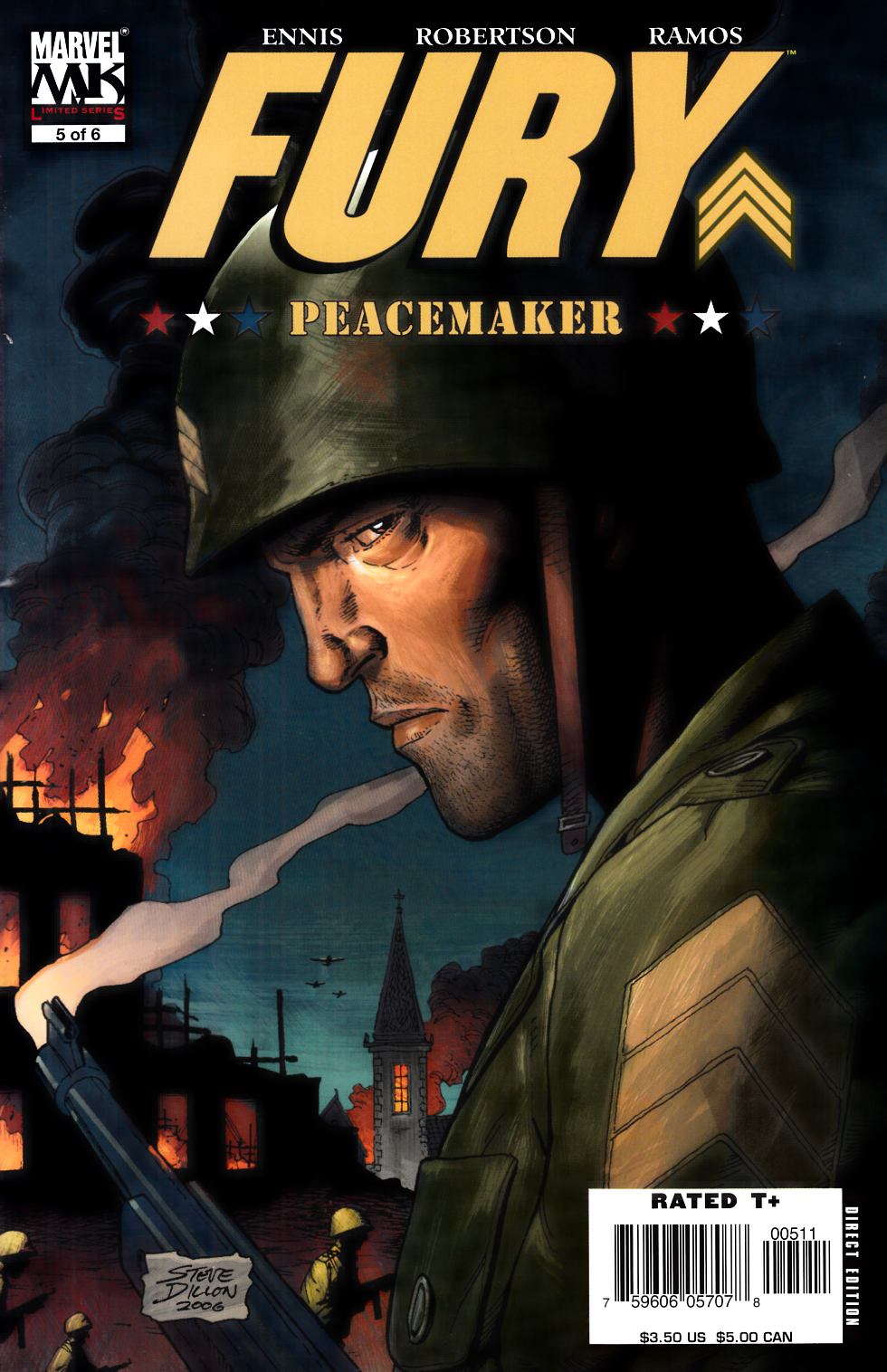 Fury Peacemaker #5 Fine (6.0) [Marvel Comic] THUMBNAIL