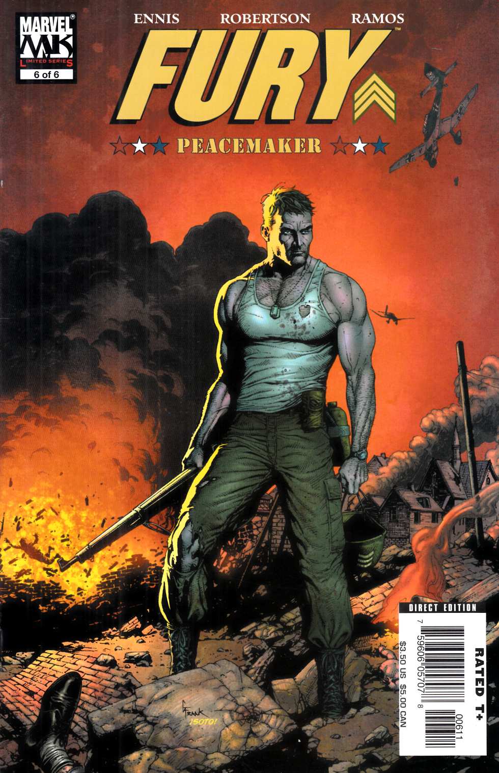 Fury Peacemaker #6 Near Mint (9.4) [Marvel Comic] THUMBNAIL