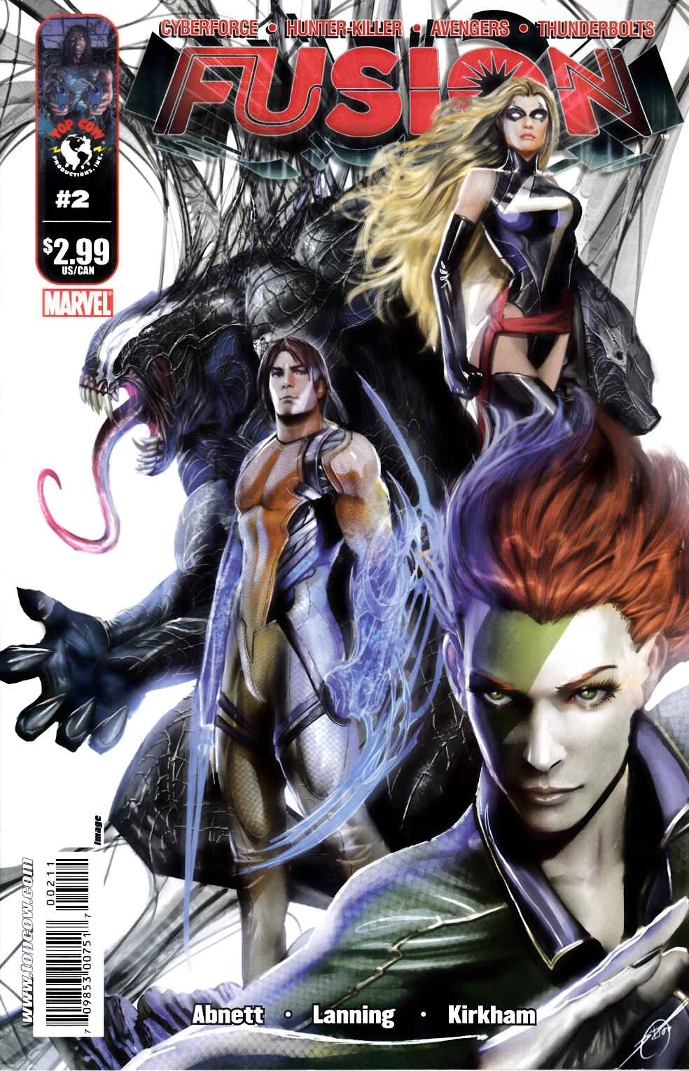 Fusion #2 Very Fine (8.0) [Image Comic] LARGE