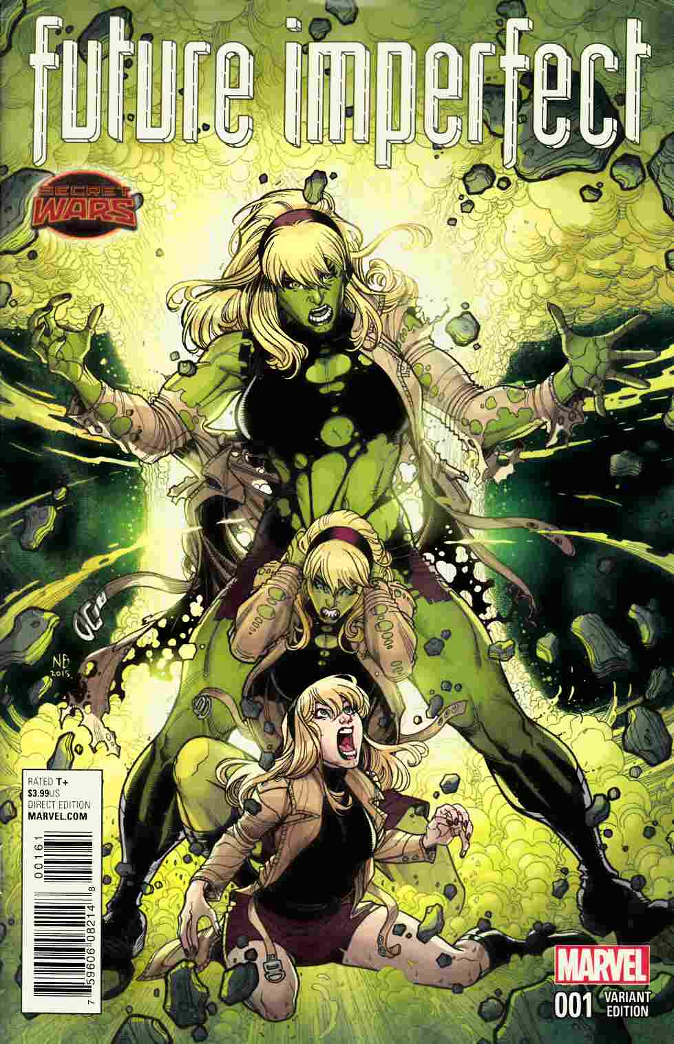 Future Imperfect #1 InGwenible Hulk Variant Cover [Marvel Comic] LARGE