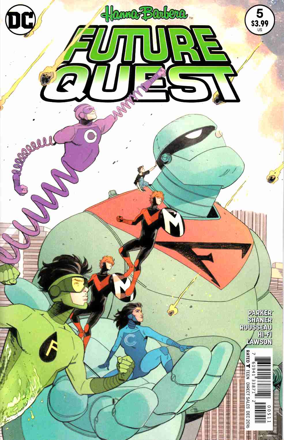 Future Quest #5 [DC Comic] LARGE