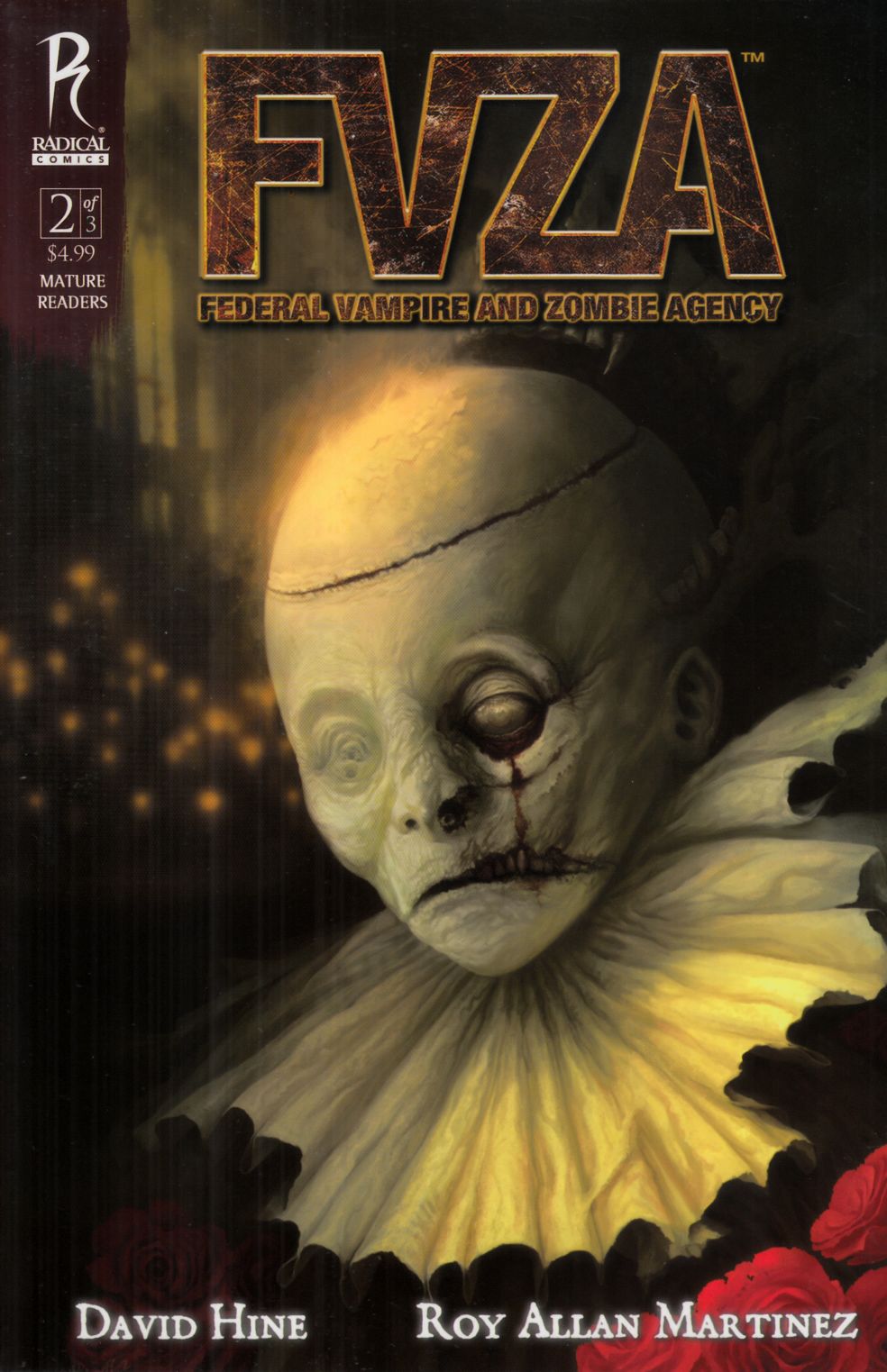FVZA Federal Vampire and Zombie Agency #2 Cover B Near Mint (9.4) [Radical Comic] THUMBNAIL