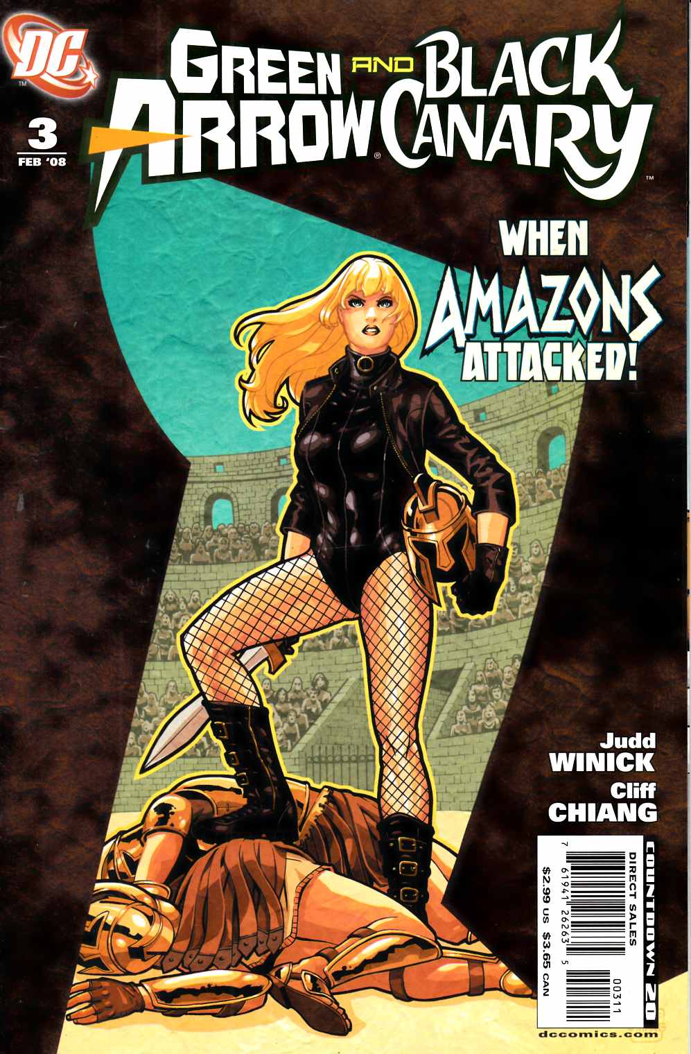 Green Arrow Black Canary #3 Very Fine (8.0) [DC Comic] LARGE