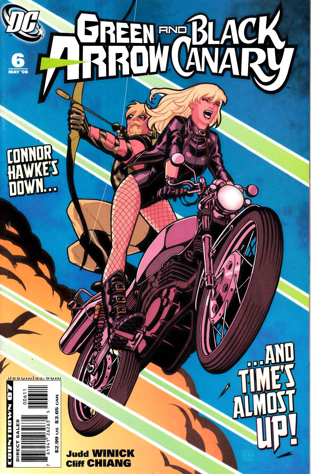 Green Arrow Black Canary #6 Near Mint (9.4) [DC Comic] LARGE