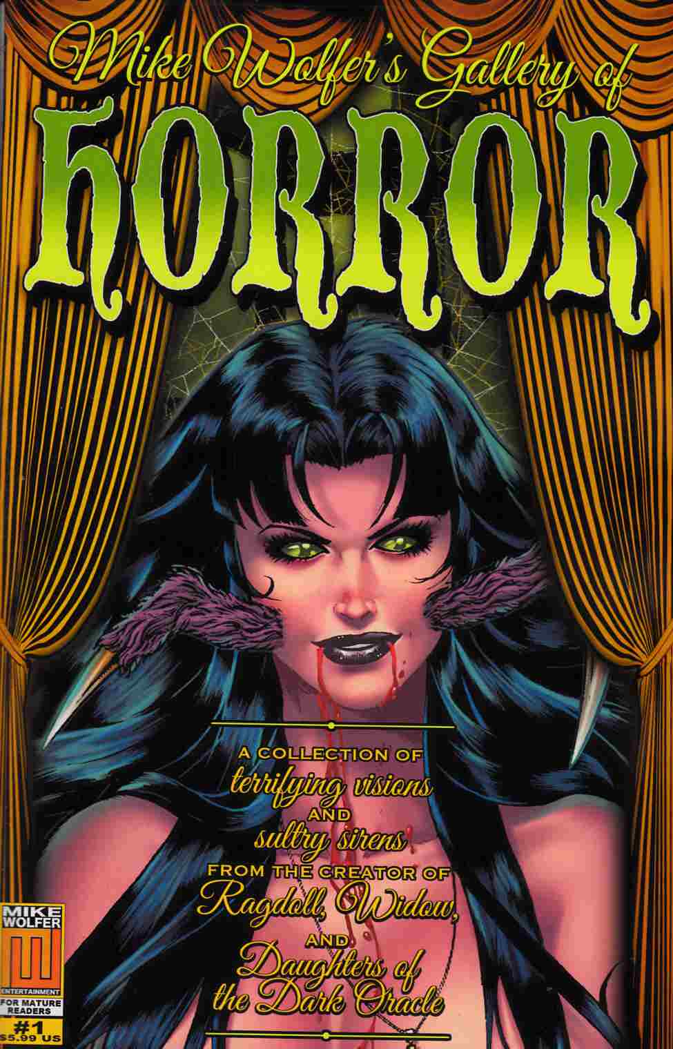 Gallery of Horror (One Shot) [Mike Wolfer Comic] THUMBNAIL