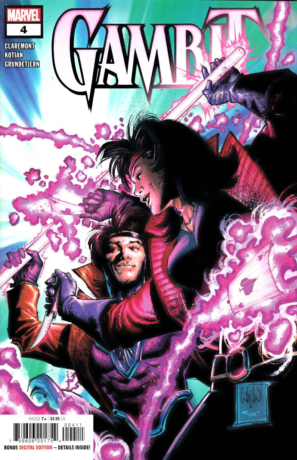 Gambit #4 Near Mint (9.4) [Marvel Comic] THUMBNAIL