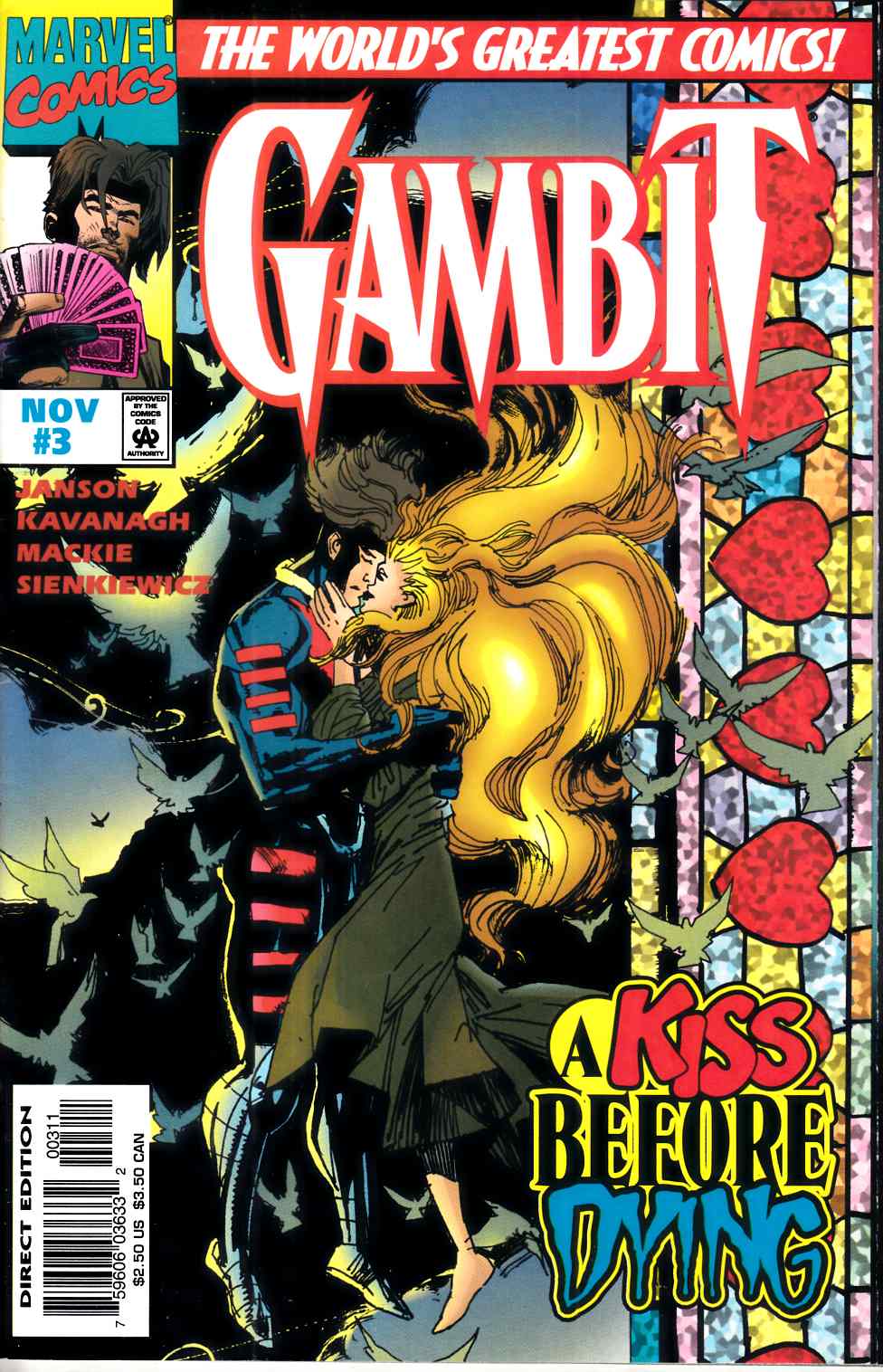 Gambit #3 Very Fine (8.0) [Marvel Comic] THUMBNAIL