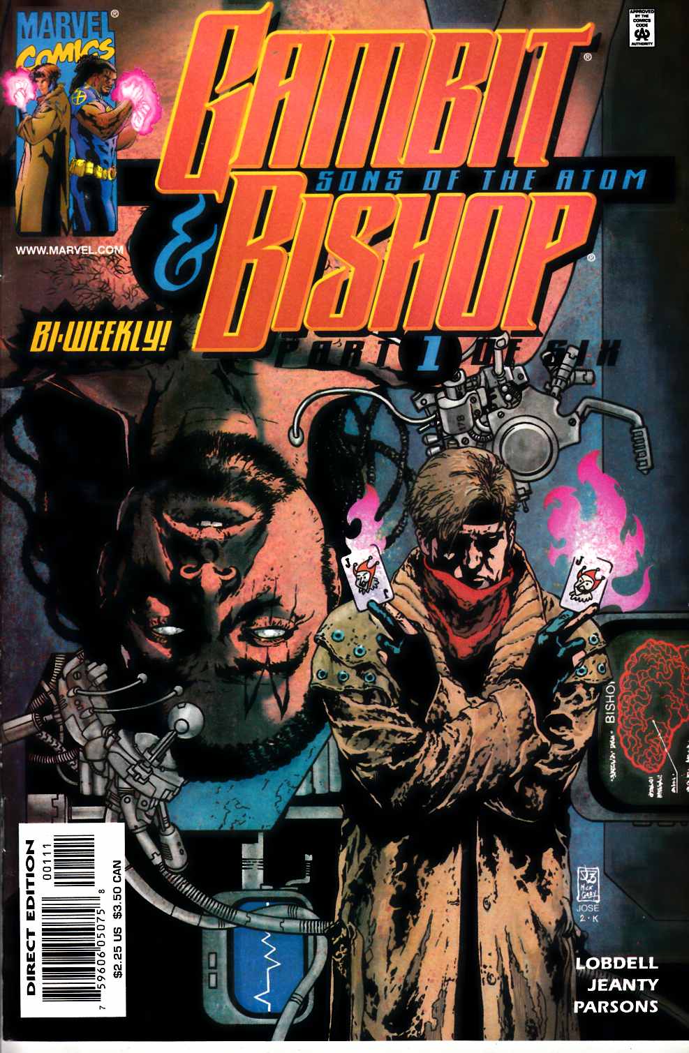 Gambit and Bishop Sons of the Atom #1 Very Fine (8.0) [Marvel Comic] LARGE