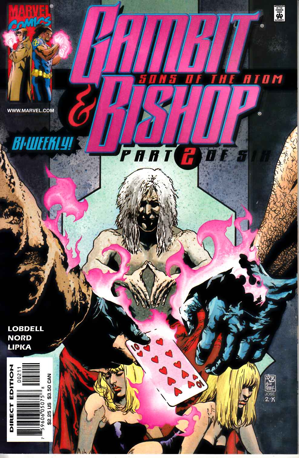Gambit and Bishop Sons of the Atom #2 Near Mint (9.4) [Marvel Comic] LARGE
