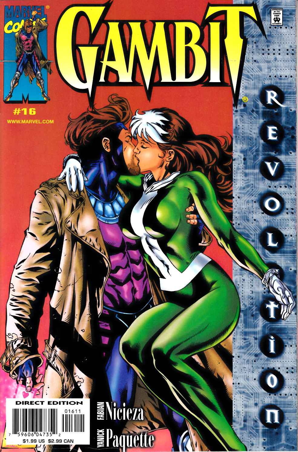 Gambit #16 Near Mint (9.4) [Marvel Comic] THUMBNAIL