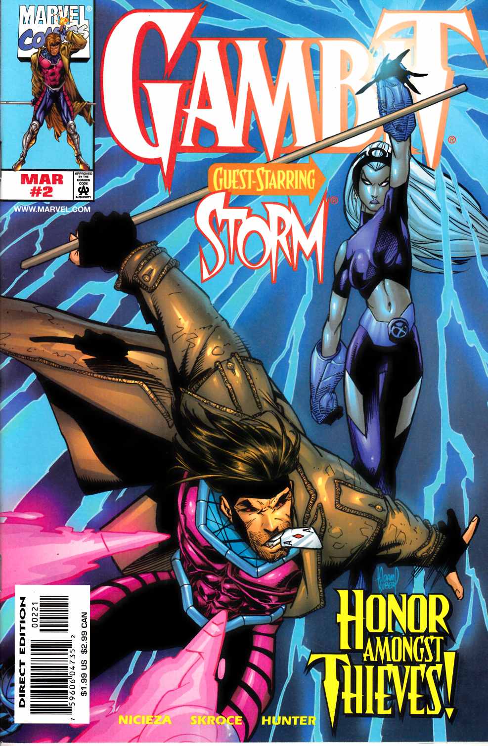 Gambit #2 Near Mint (9.4) [Marvel Comic] THUMBNAIL