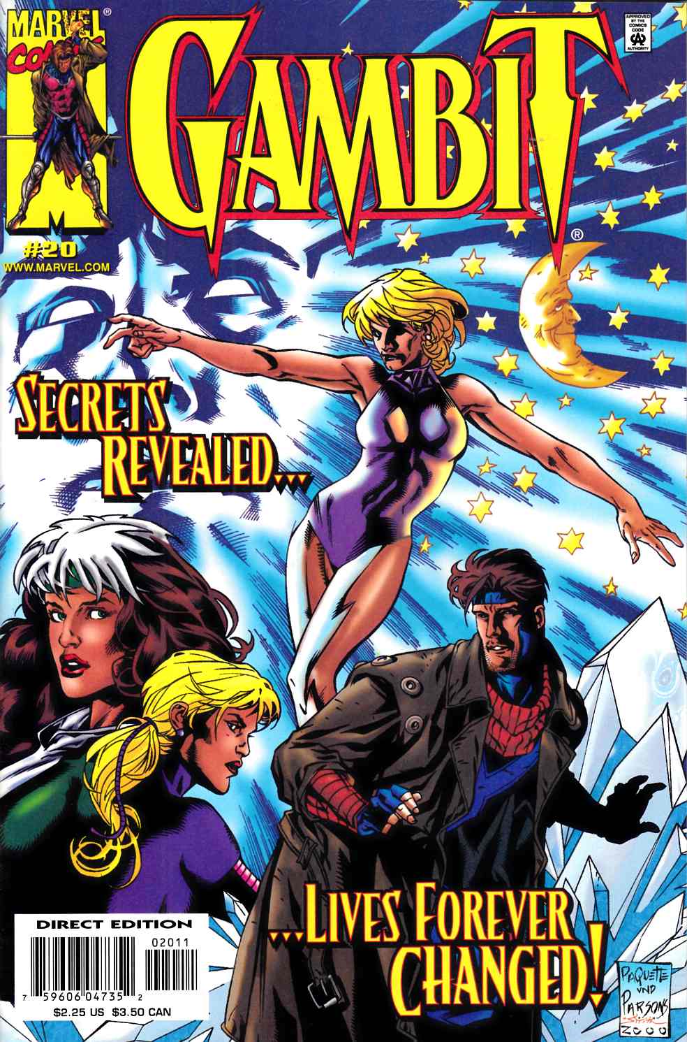 Gambit #20 Near Mint (9.4) [Marvel Comic] LARGE