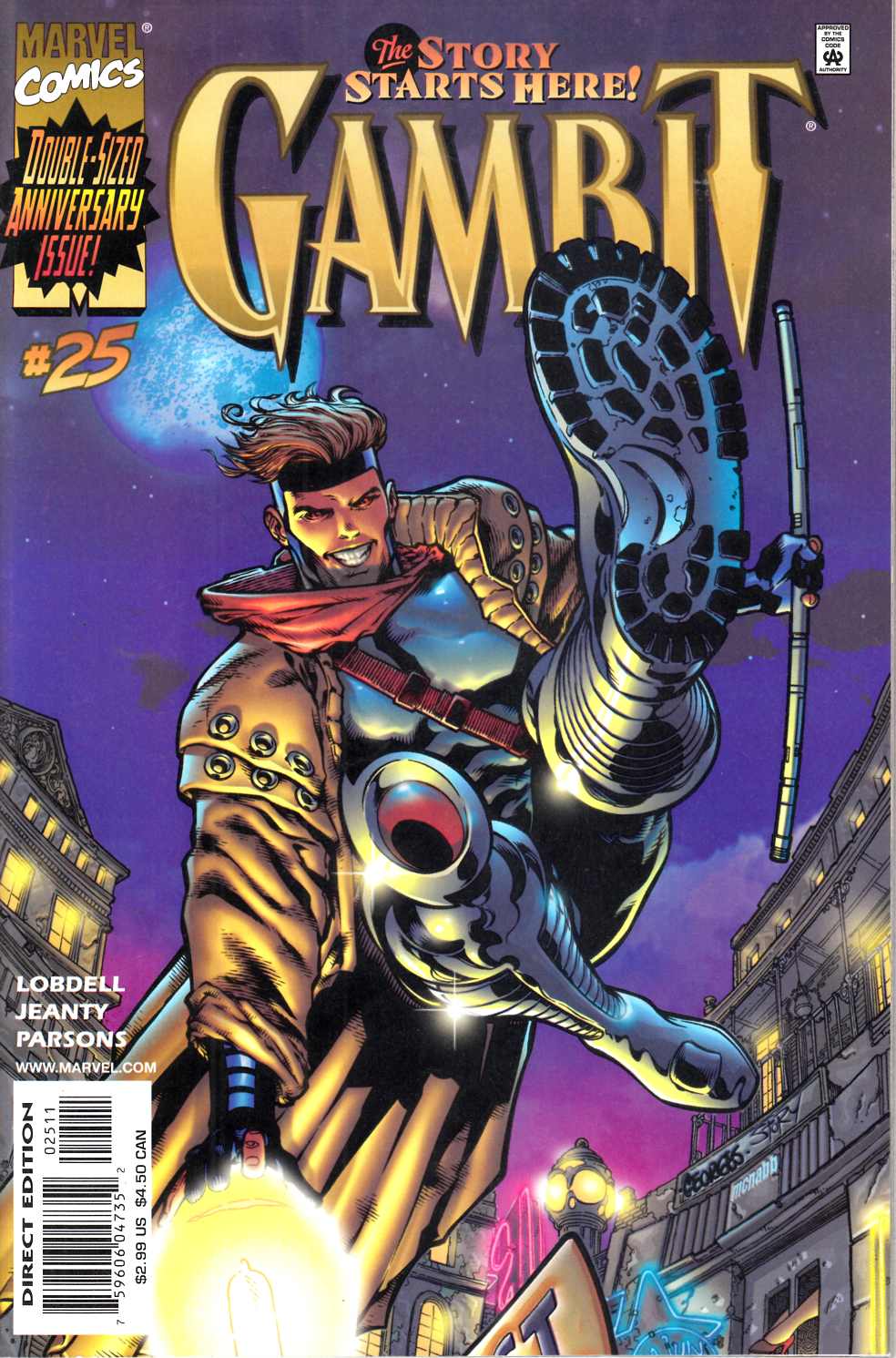 Gambit #25 Near Mint (9.4) [Marvel Comic] LARGE