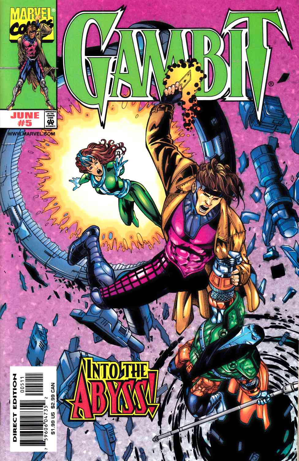 Gambit #5 Near Mint (9.4) [Marvel Comic] THUMBNAIL
