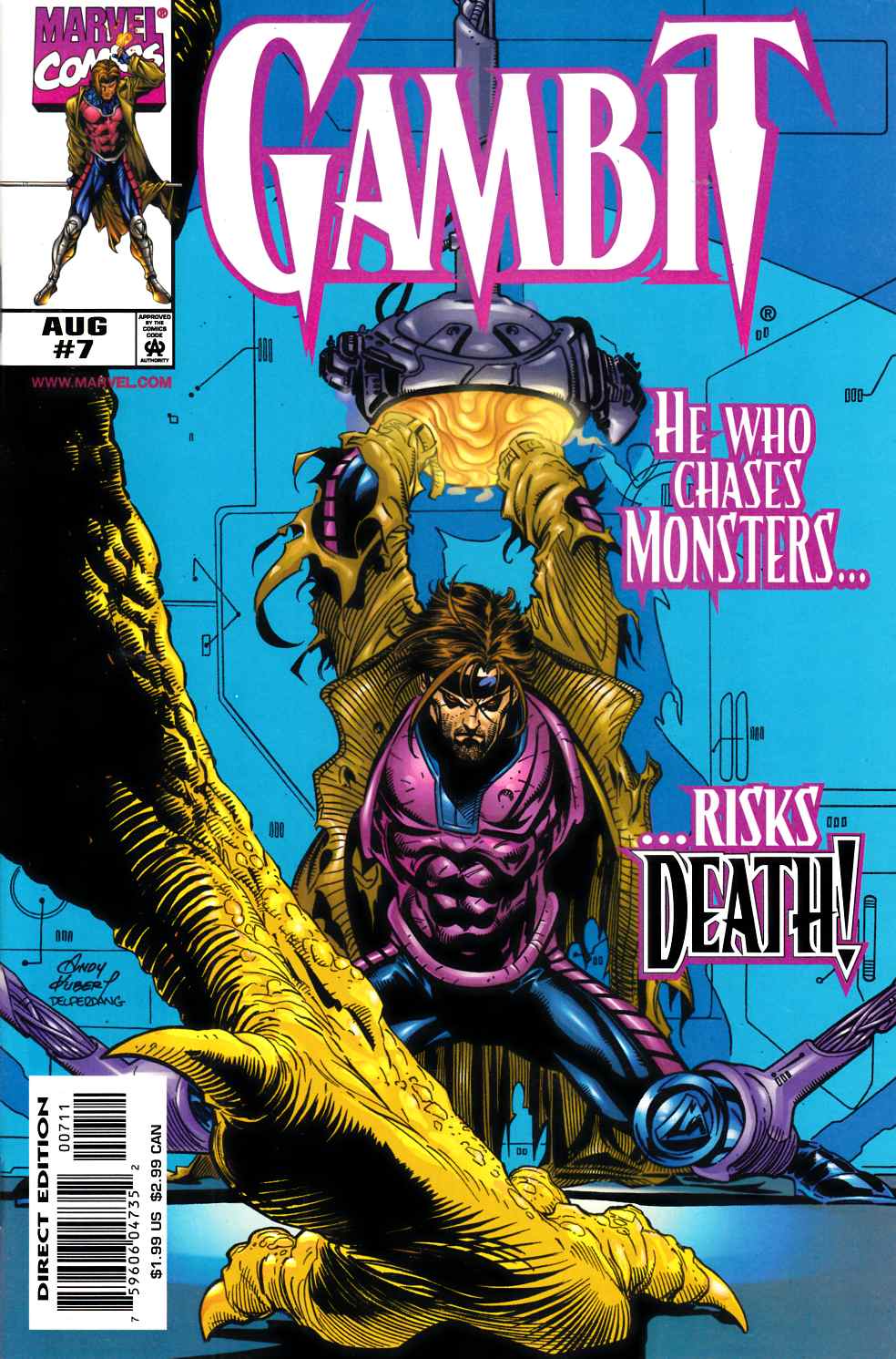 Gambit #7 Near Mint (9.4) [Marvel Comic] THUMBNAIL