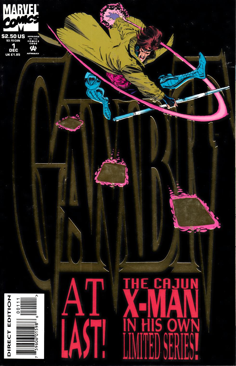 Gambit #1 Near Mint (9.4) [Marvel Comic] LARGE