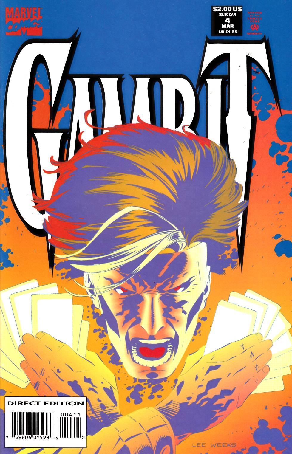 Gambit #4 Near Mint (9.4) [Marvel Comic] LARGE