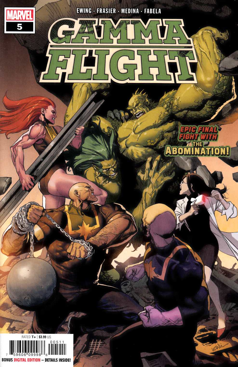 Gamma Flight #5 Near Mint (9.4) [Marvel Comic] LARGE