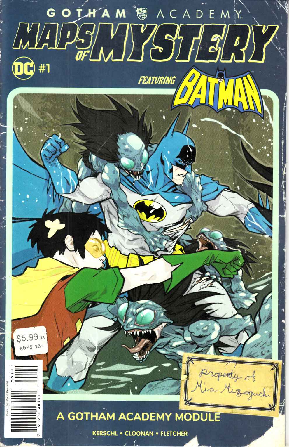 Gotham Academy Maps of Mystery #1 Near Mint (9.4) [DC Comic] THUMBNAIL