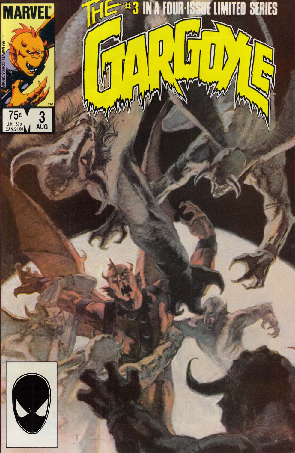 Gargoyle #3 Very Fine (8.0) [Marvel Comic] THUMBNAIL